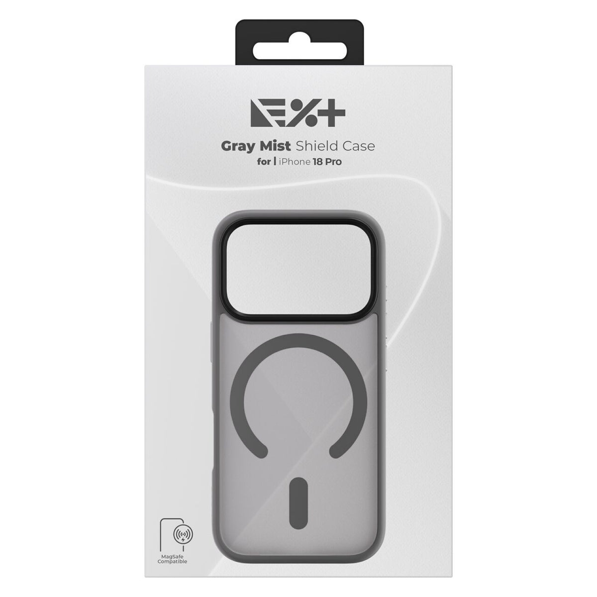 NOA Mist Shield maskica za iPhone 18 Pro kompatibilna s MagSafeom - siva
