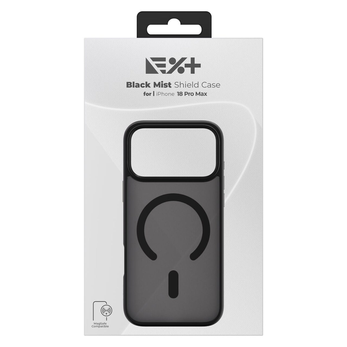 NOA Mist Shield maskica za iPhone 18 Pro Max kompatibilna s MagSafeom - crna