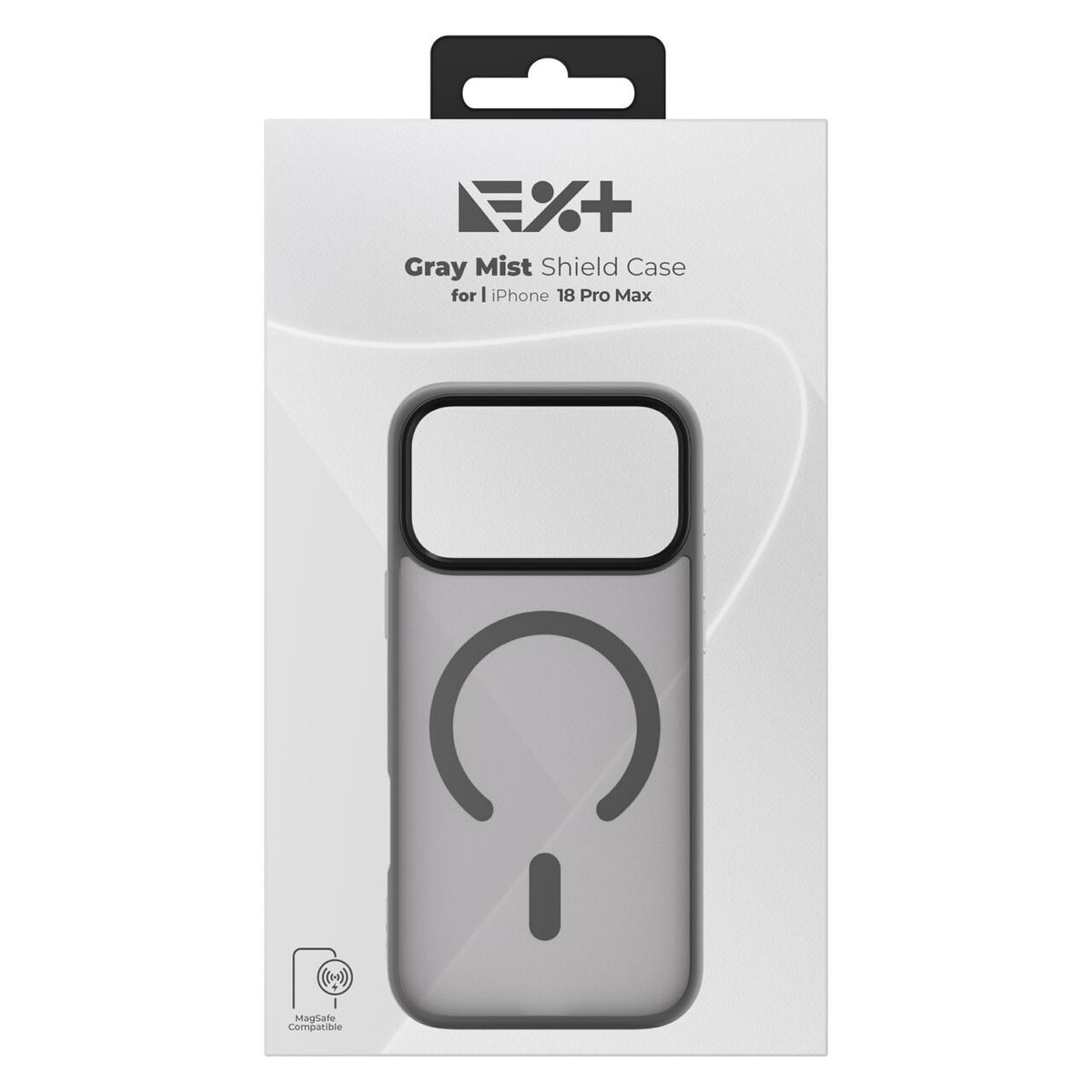 NOA Mist Shield maskica za iPhone 18 Pro Max kompatibilna s MagSafeom - siva