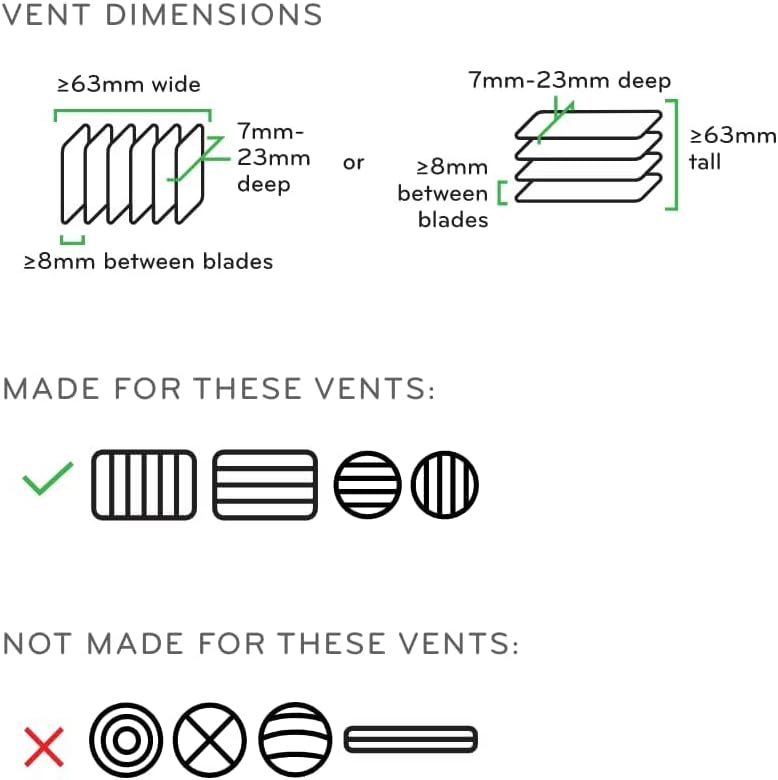 Peak Design Car Vent Mount za iPhone - crni - iSTYLE.hr