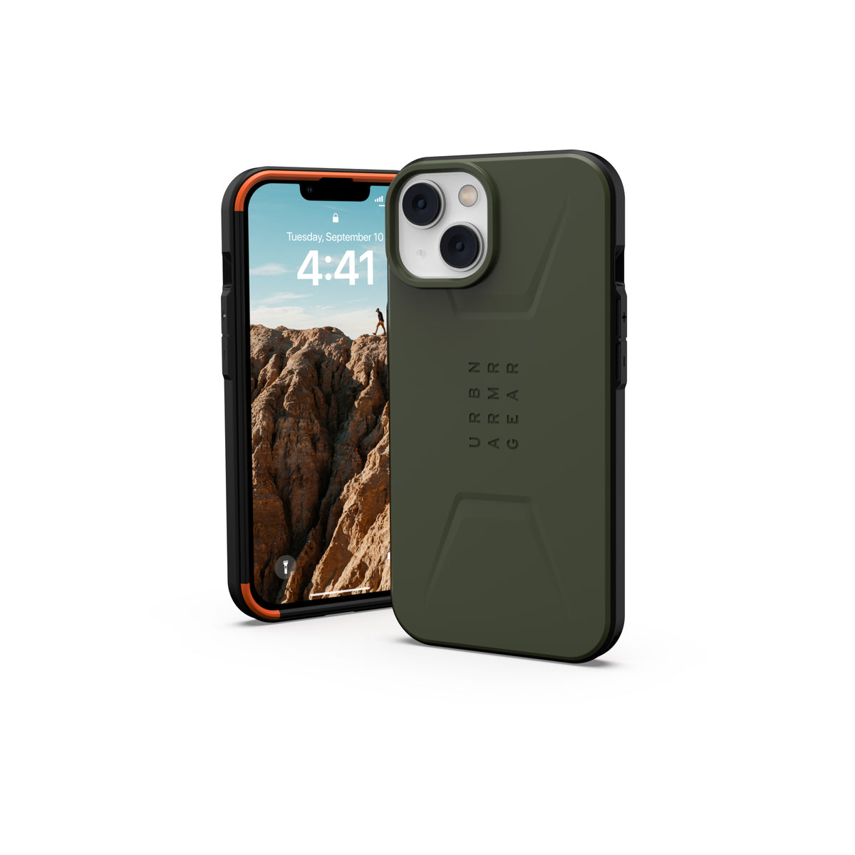 UAG Civilian za iPhone 14 - MagSafe kompatibilan - Olive