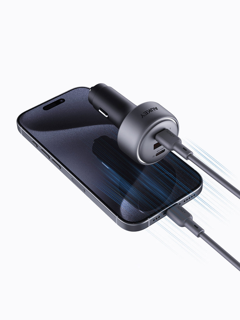 AUKEY Pathfinder Mix 3 100W Fast Charging Car Charger - iSTYLE.hr