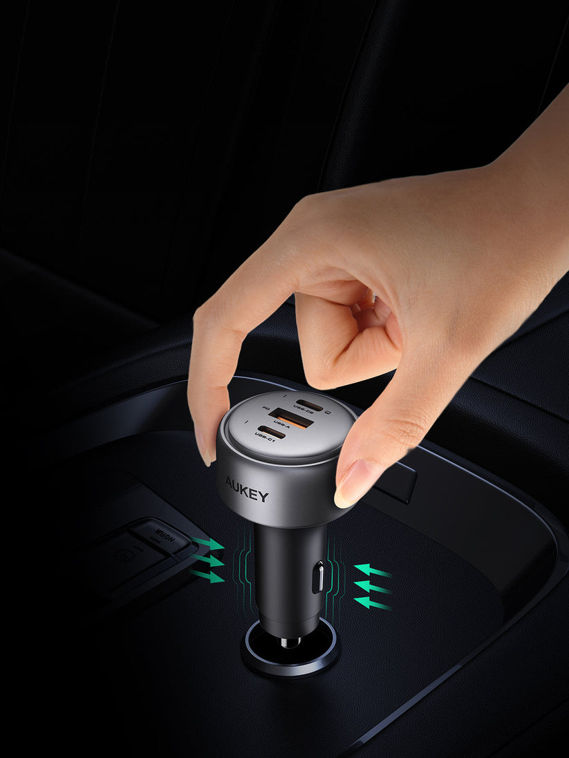AUKEY Pathfinder Mix 3 100W Fast Charging Car Charger - iSTYLE.hr