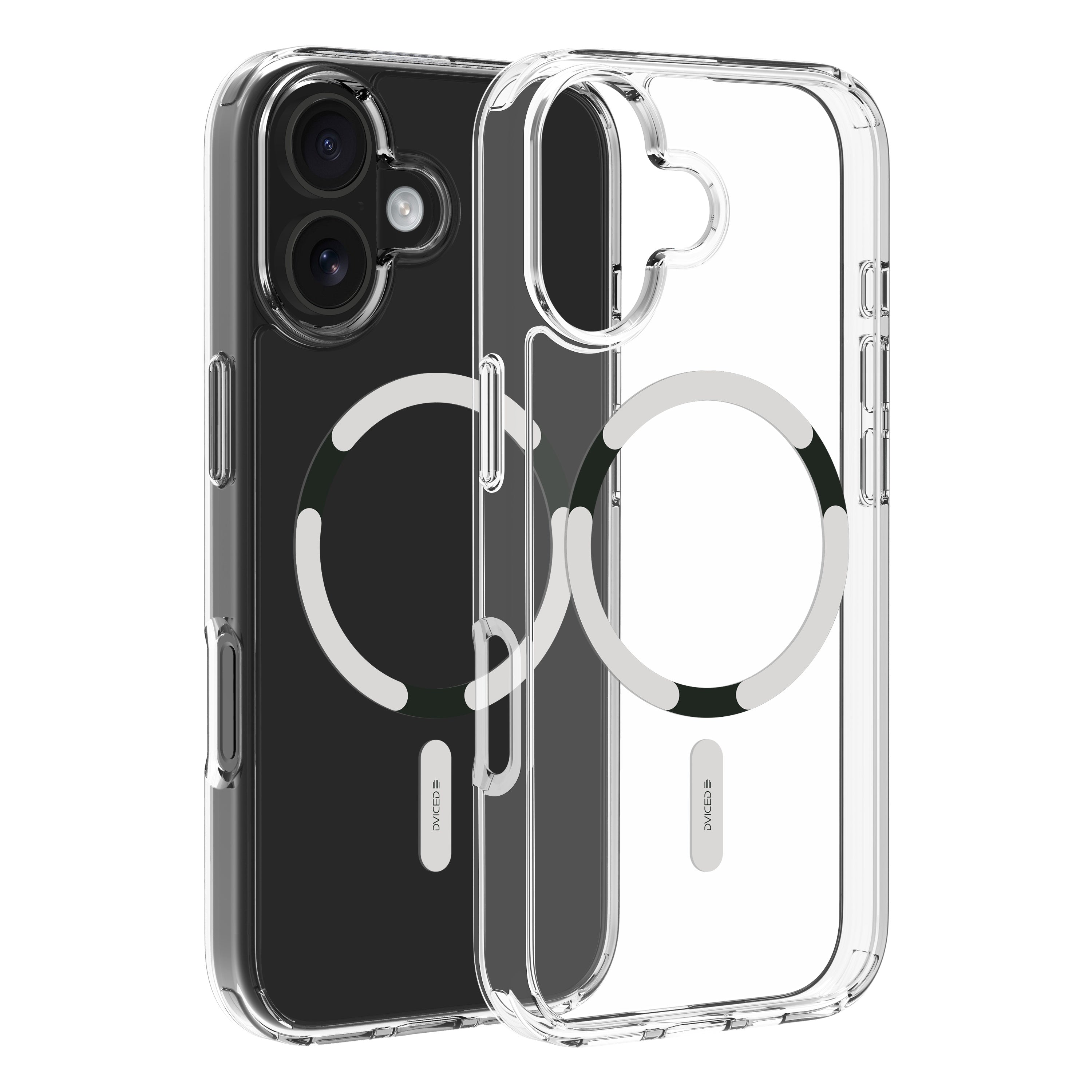 Dviced prozirna MagSafe maskica za iPhone 17 bijela