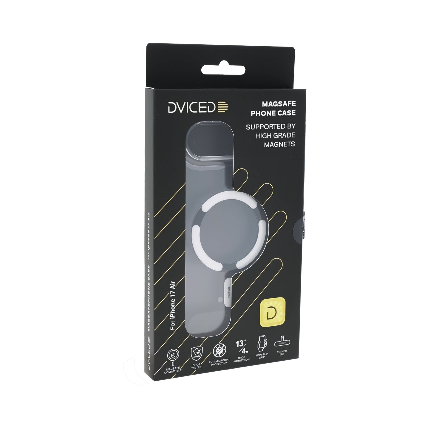 Dviced prozirna MagSafe maskica za iPhone 17 Air - bijela