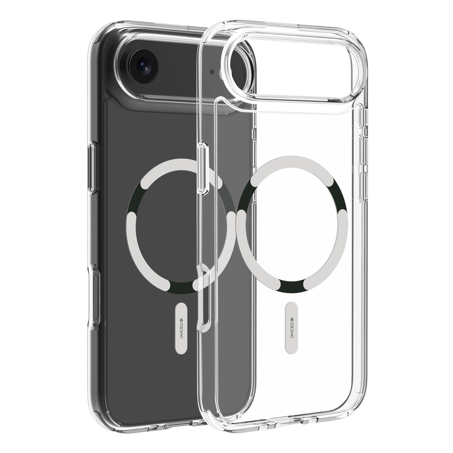 Dviced prozirna MagSafe maskica za iPhone 17 Air - bijela