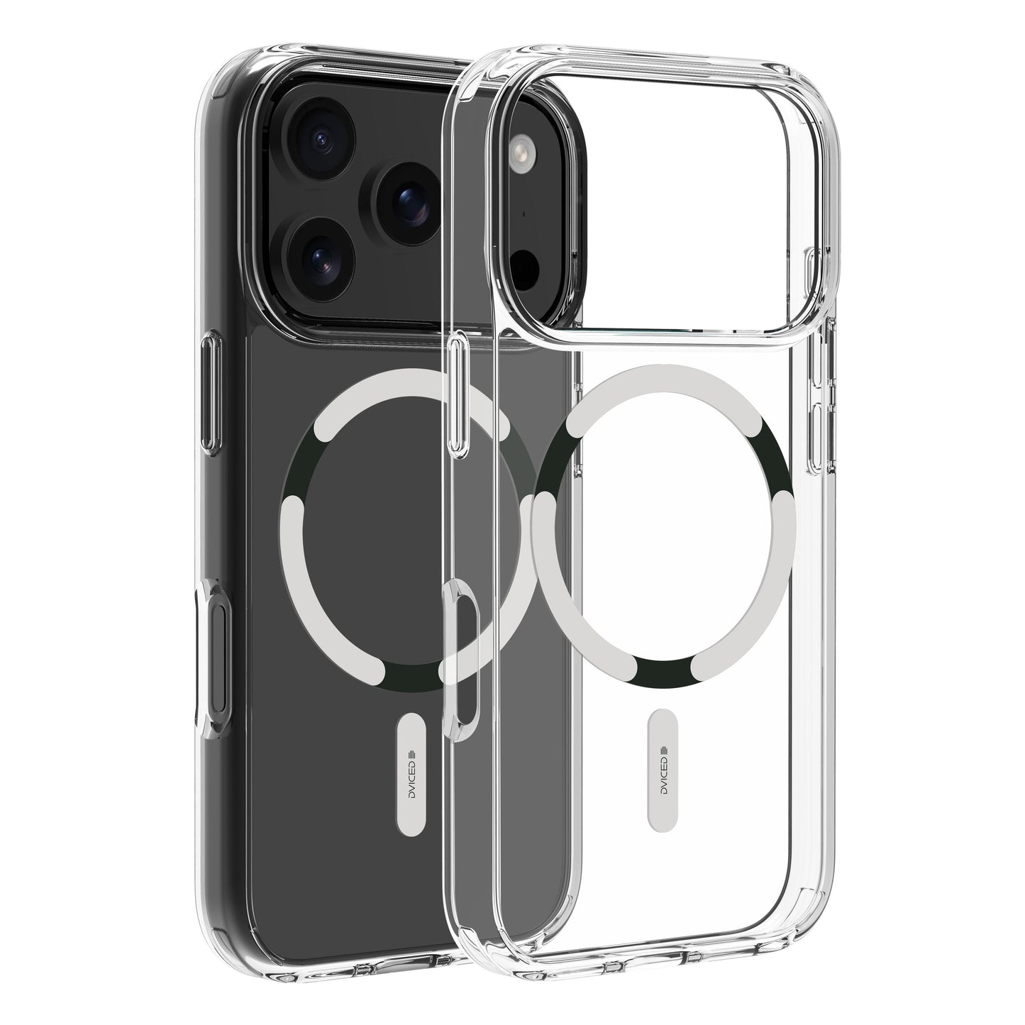 Dviced prozirna MagSafe maskica za iPhone 17 Pro Max - bijela