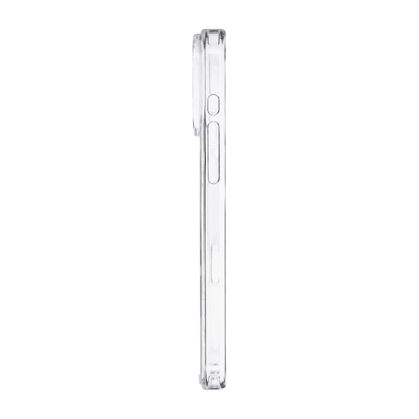 Dviced prozirna MagSafe maskica za iPhone 17 Pro Max - crna