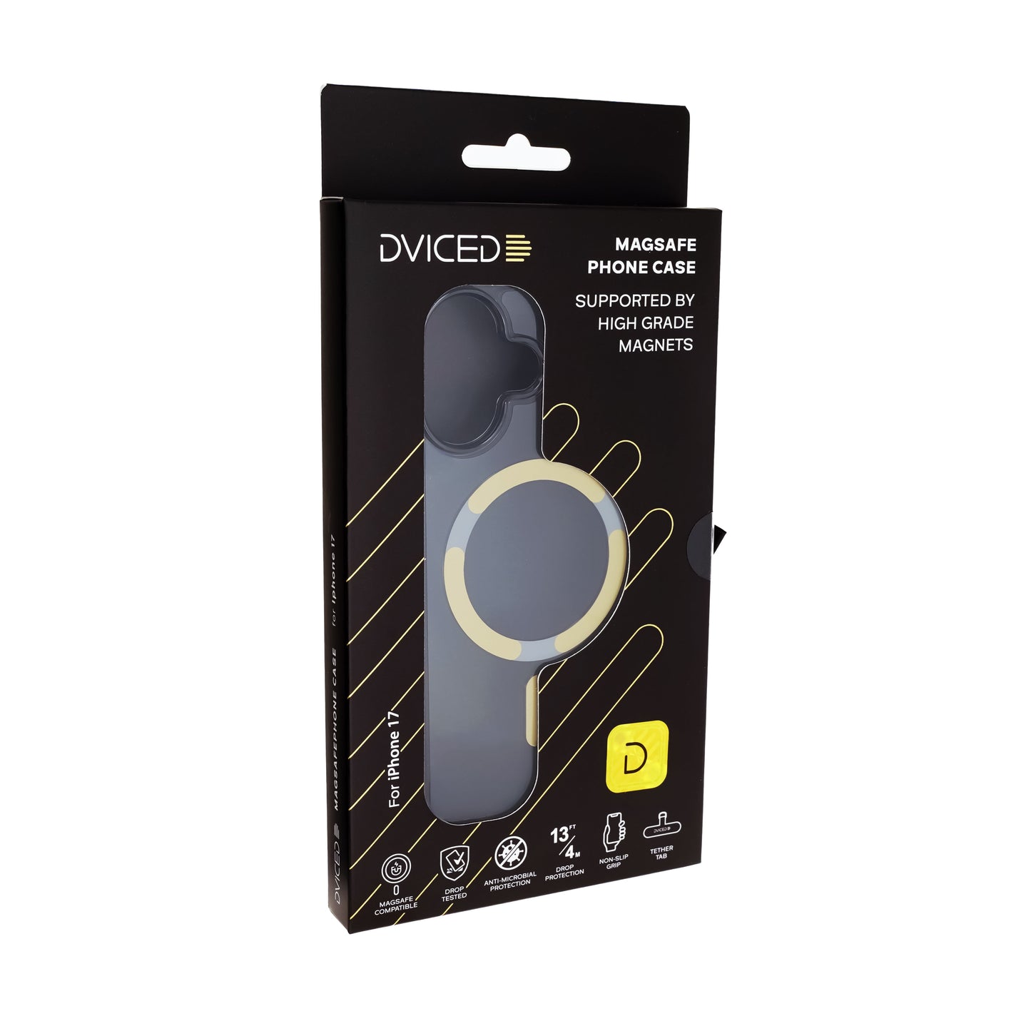 Dviced zatamnjena MagSafe maskica za iPhone 17 - zlatna