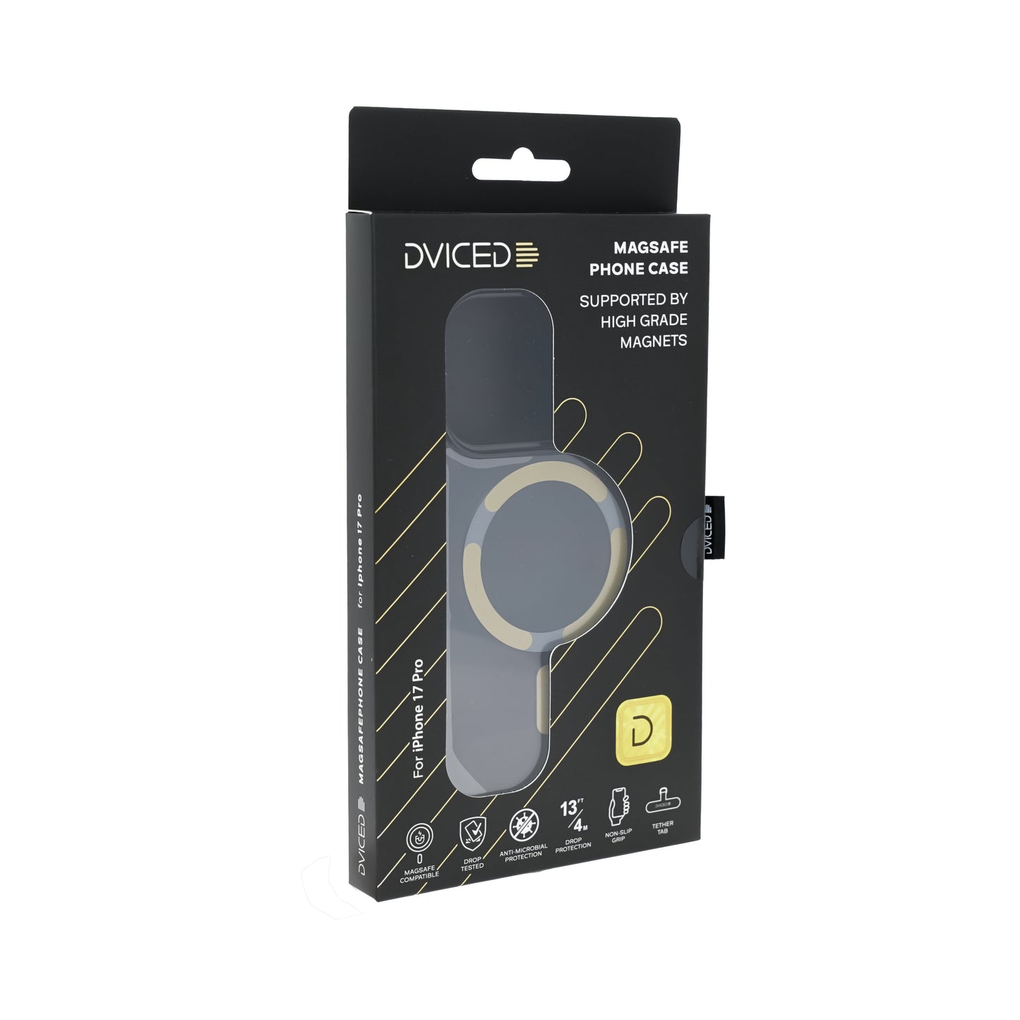 Dviced zatamnjena MagSafe maskica za iPhone 17 Pro - zlatna