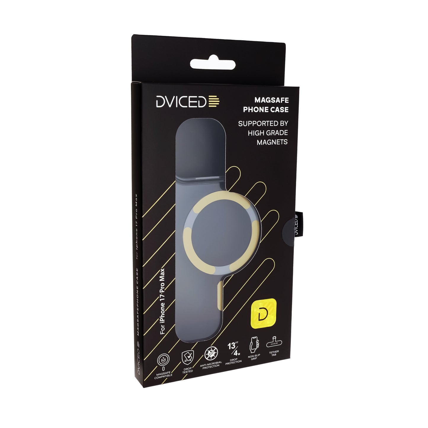 Dviced zatamnjena MagSafe maskica za iPhone 17 Pro Max - zlatna