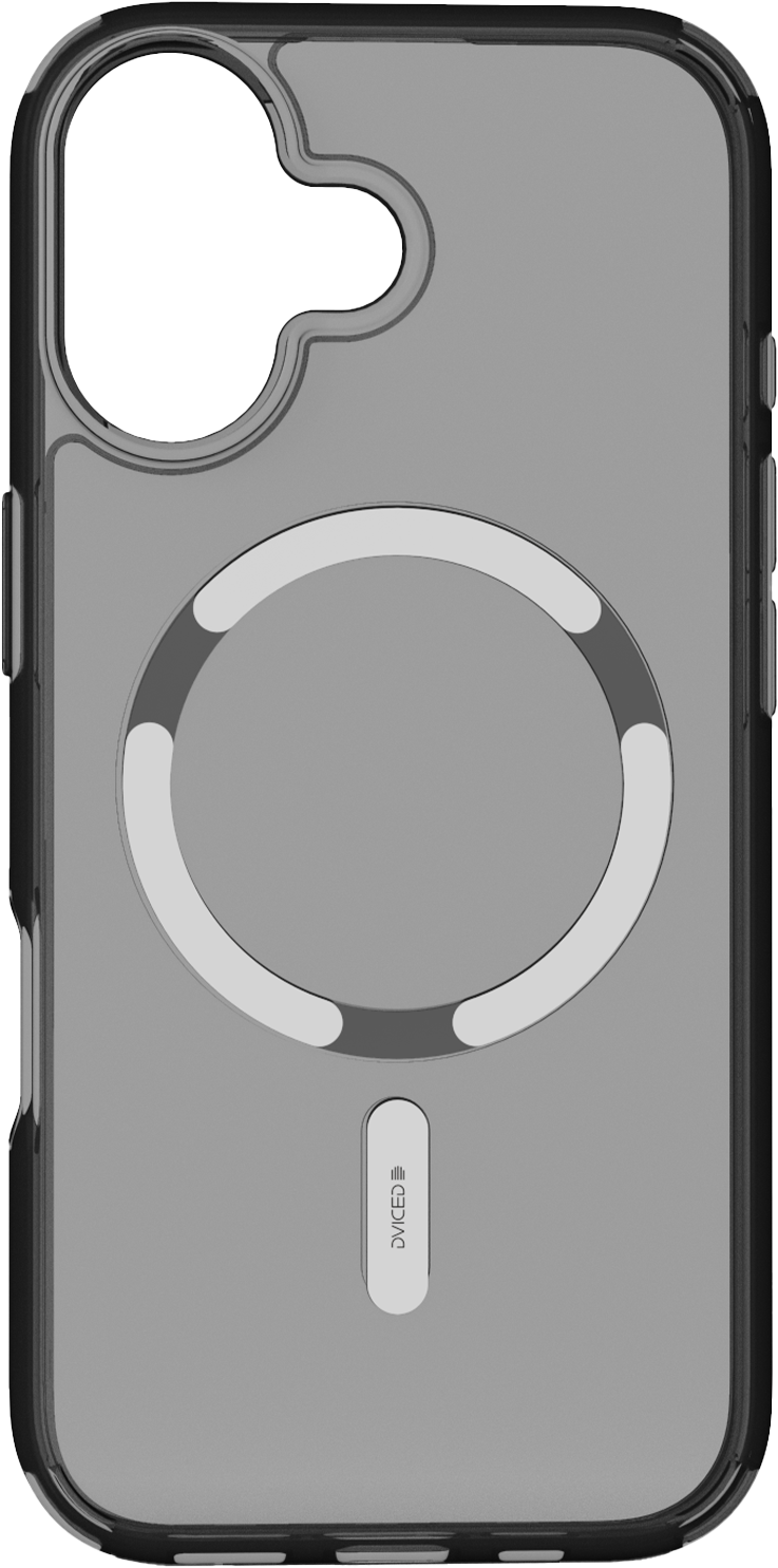 Dviced zatamnjena MagSafe maskica za iPhone 17 - srebrna