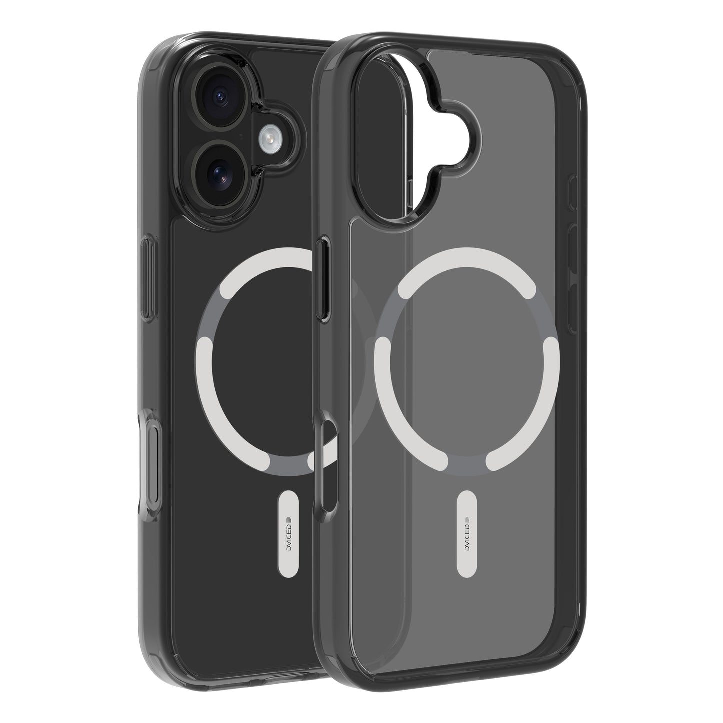 Dviced zatamnjena MagSafe maskica za iPhone 17 - srebrna