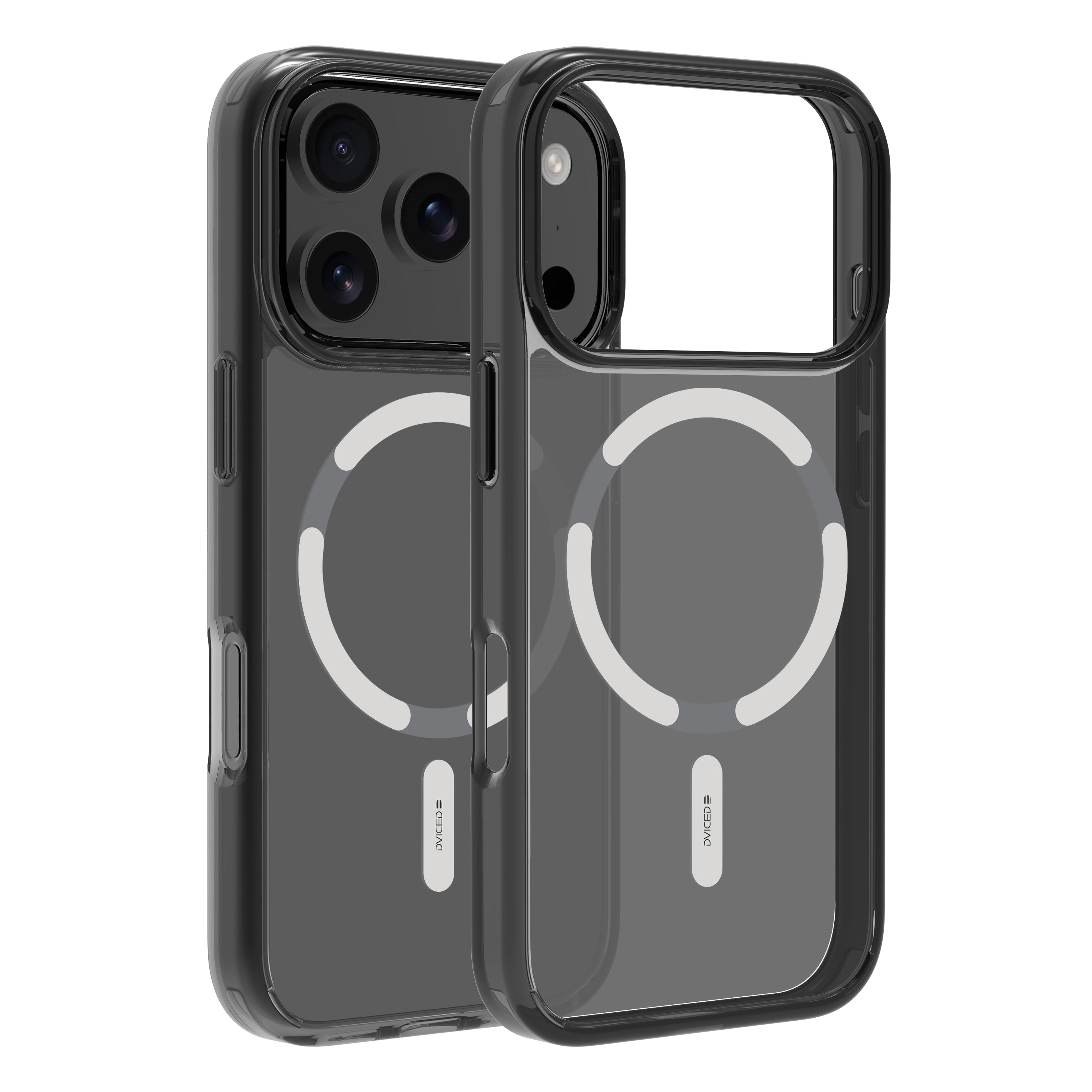 Dviced zatamnjena MagSafe maskica za iPhone 17 Pro srebrna