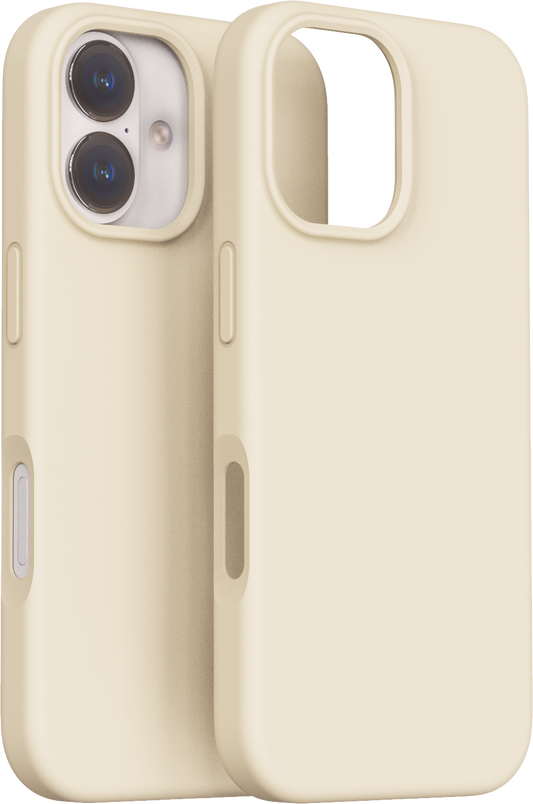 Dviced silikonska MagSafe maskica za iPhone 17 - bež