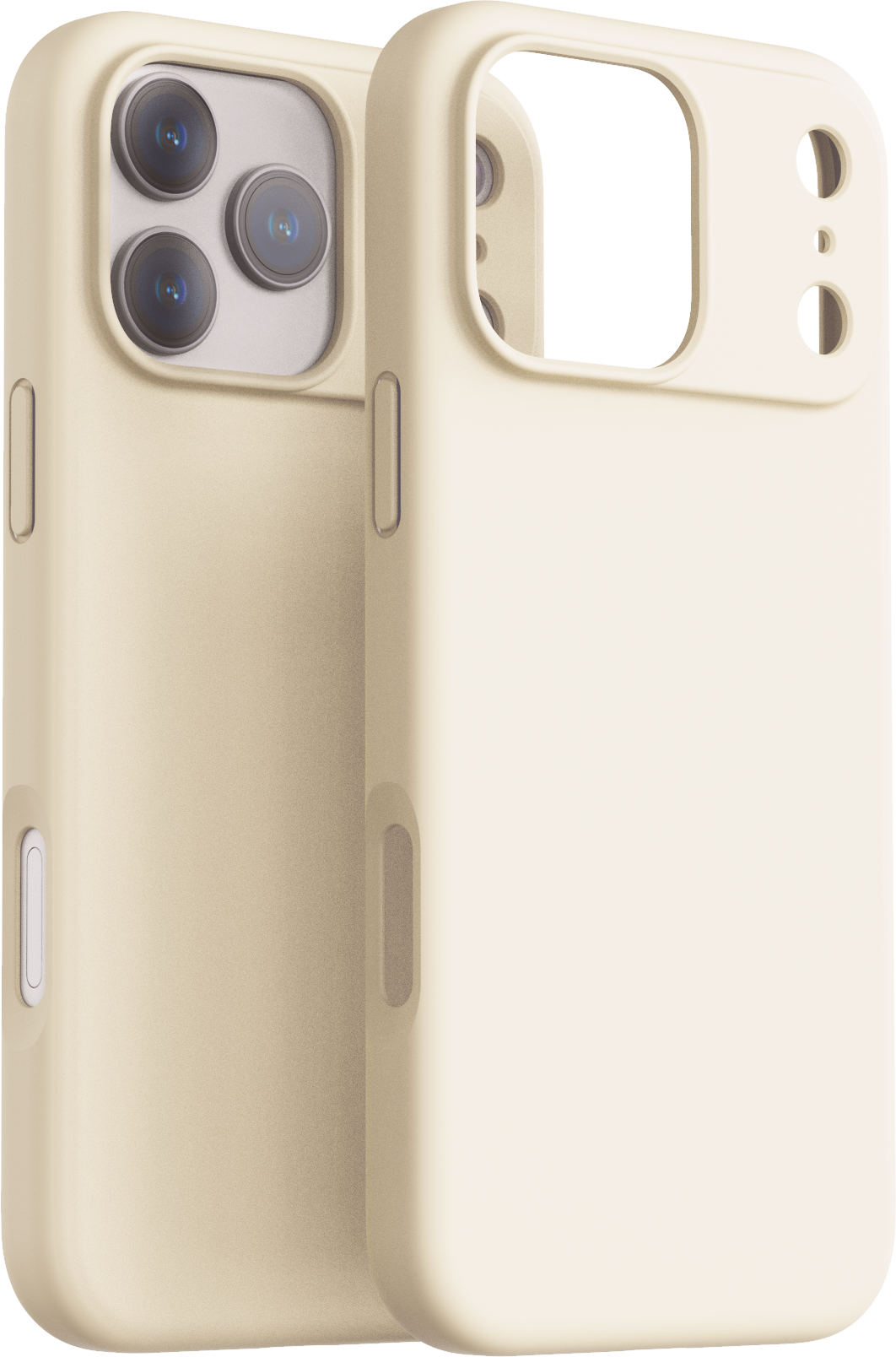 Dviced silikonska MagSafe maskica za iPhone 17 Pro bež