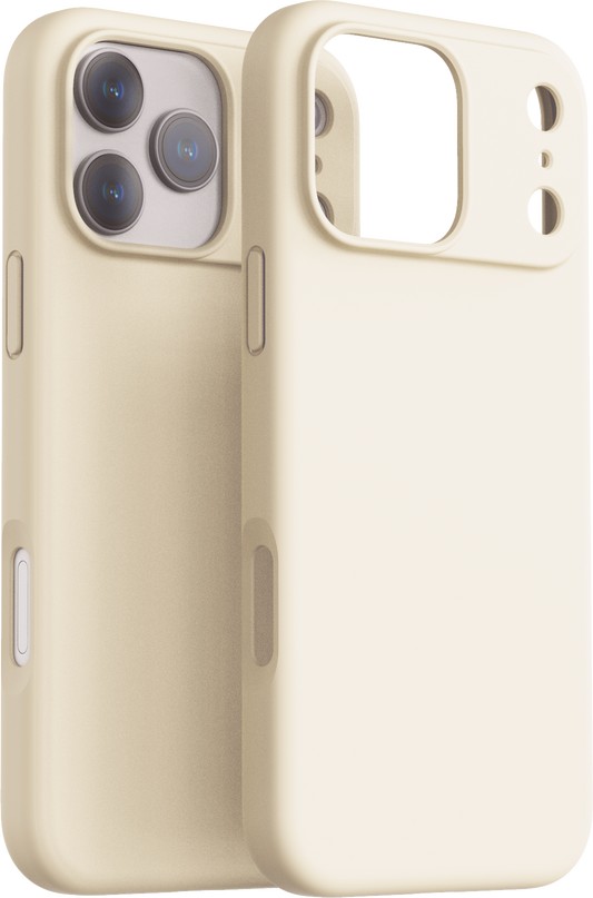 Dviced silikonska MagSafe maskica za iPhone 17 Pro - bež