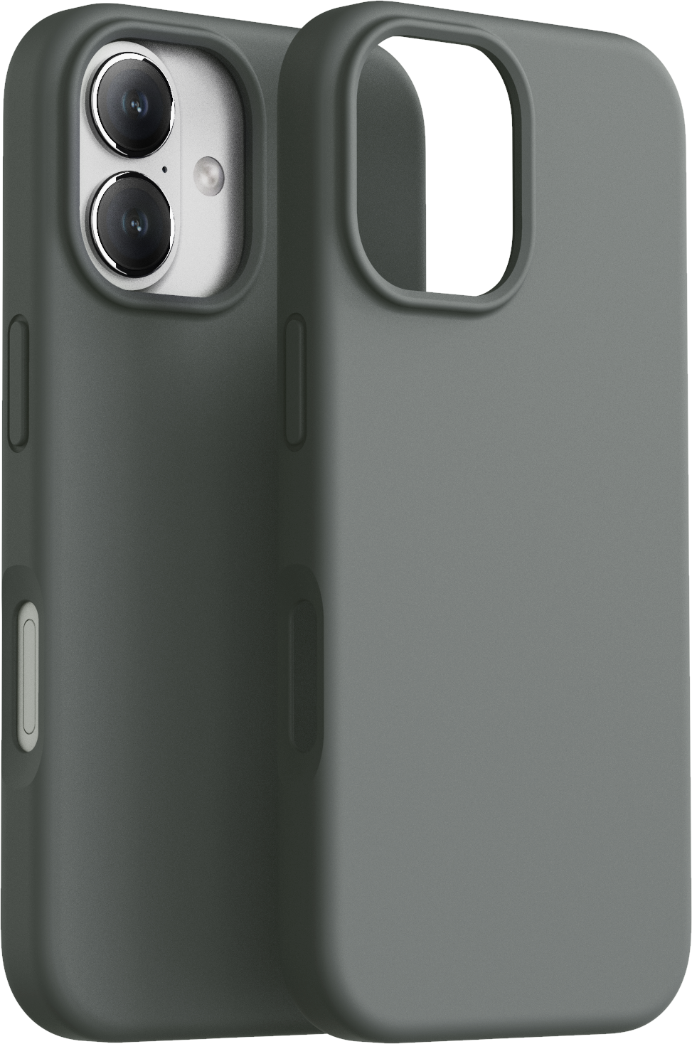 Dviced silikonska MagSafe maskica za iPhone 17 - siva