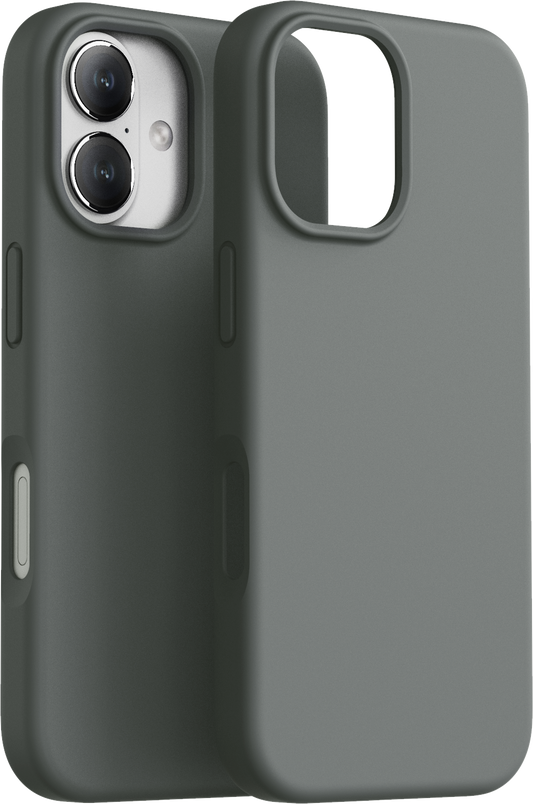 Dviced silikonska MagSafe maskica za iPhone 17 - siva