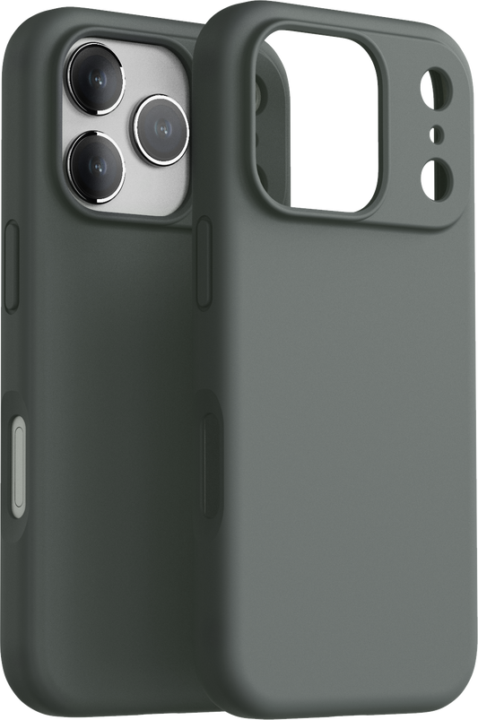 Dviced silikonska MagSafe maskica za iPhone 17 Pro - siva