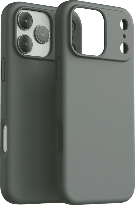 Dviced silikonska MagSafe maskica za iPhone 17 Pro Max - siva