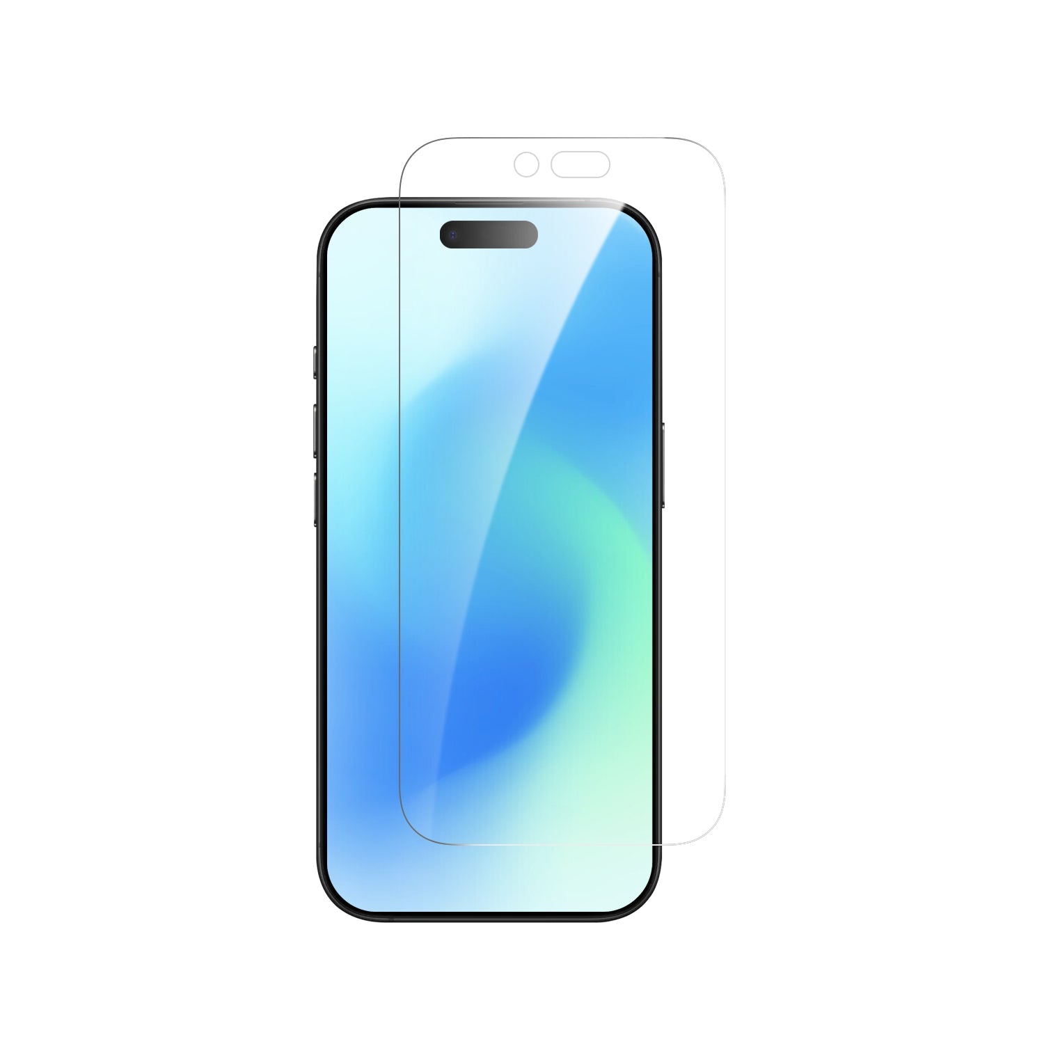Dviced AntiHeat ojačano zaštitno staklo za zaslon s aplikatorom za iPhone 17 Air