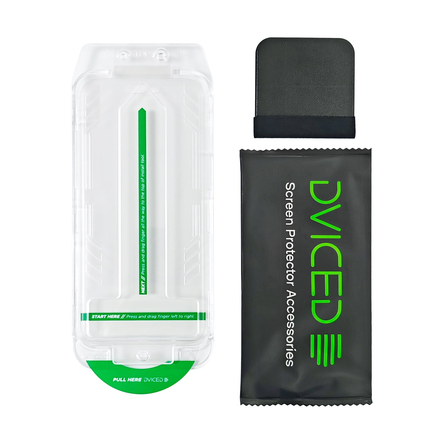 Dviced AntiHeat ojačano zaštitno staklo za zaslon s aplikatorom za iPhone 17 Pro