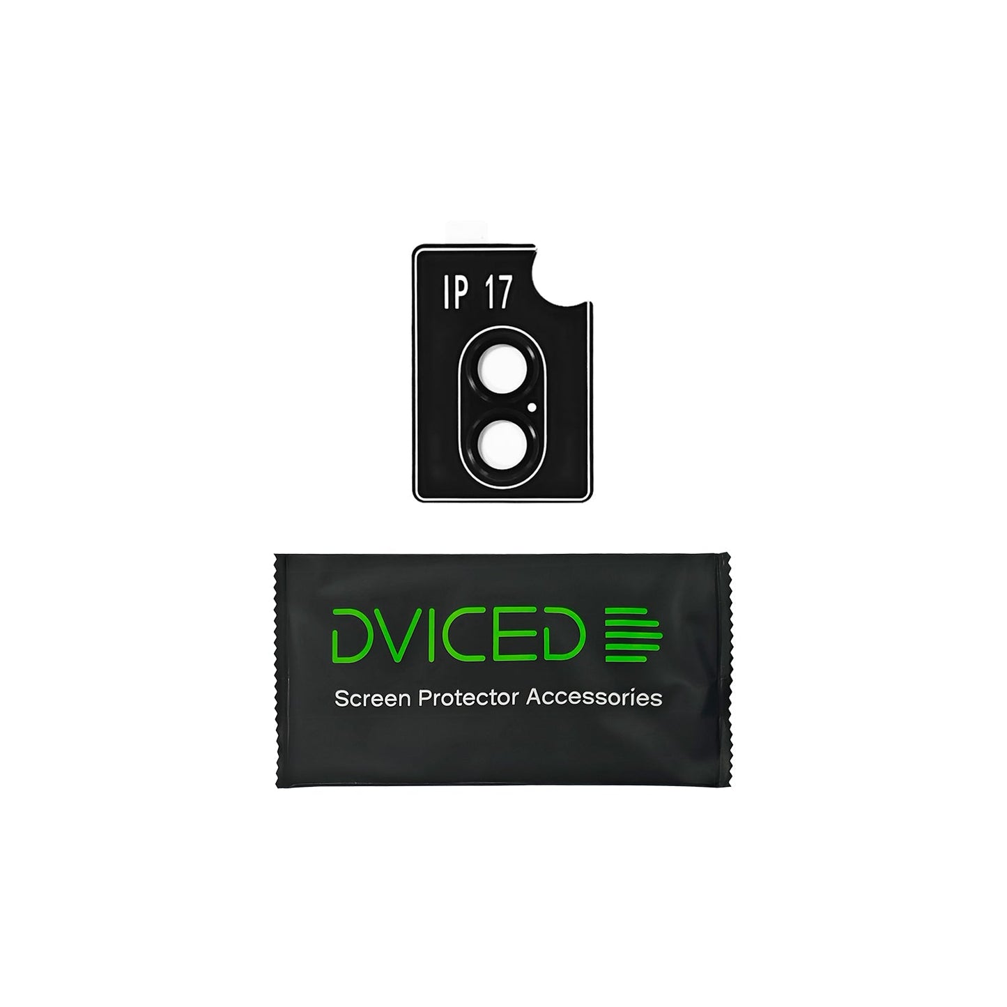 Dviced zaštita za kameru od ojačanog stakla za iPhone 17 s aplikatorom