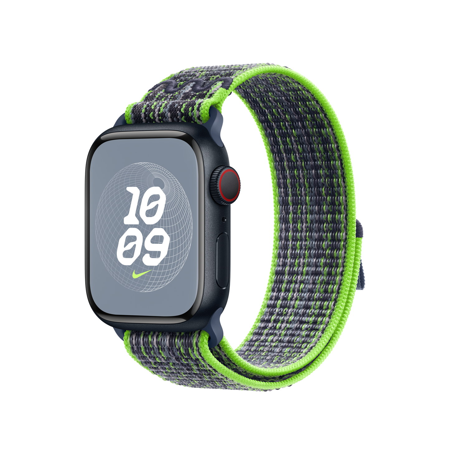 41mm Bright Green/Blue Nike Sport Loop - iSTYLE HR