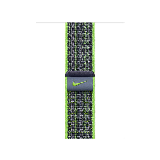 41mm Bright Green/Blue Nike Sport Loop - iSTYLE HR