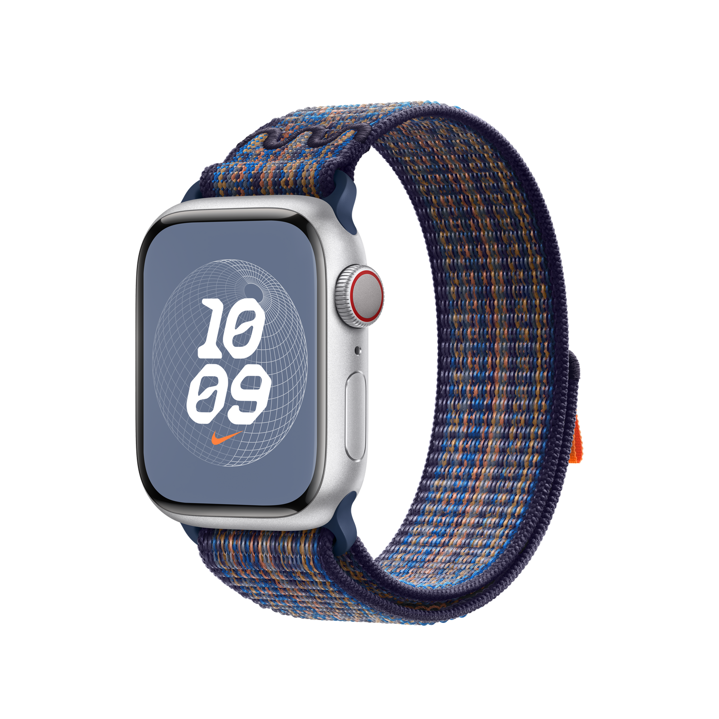 41mm Game Royal/Orange Nike Sport Loop - iSTYLE HR