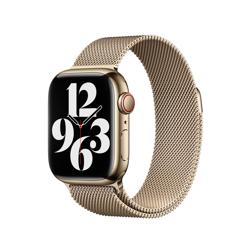 41mm Gold Milanese Loop - iSTYLE HR