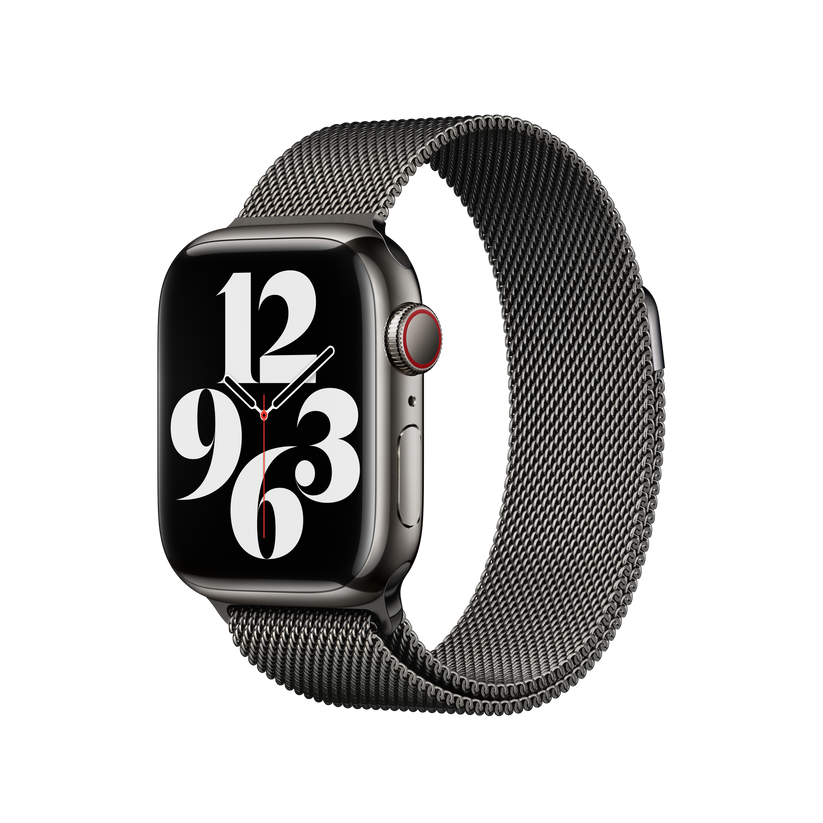 41mm Graphite Milanese Loop - iSTYLE HR