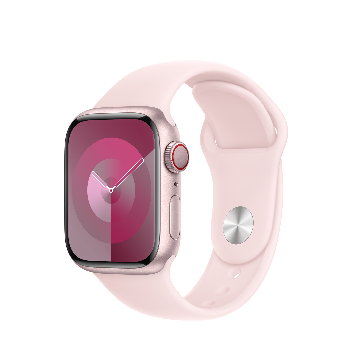 41mm Light Pink Sport Band - M/L - iSTYLE HR