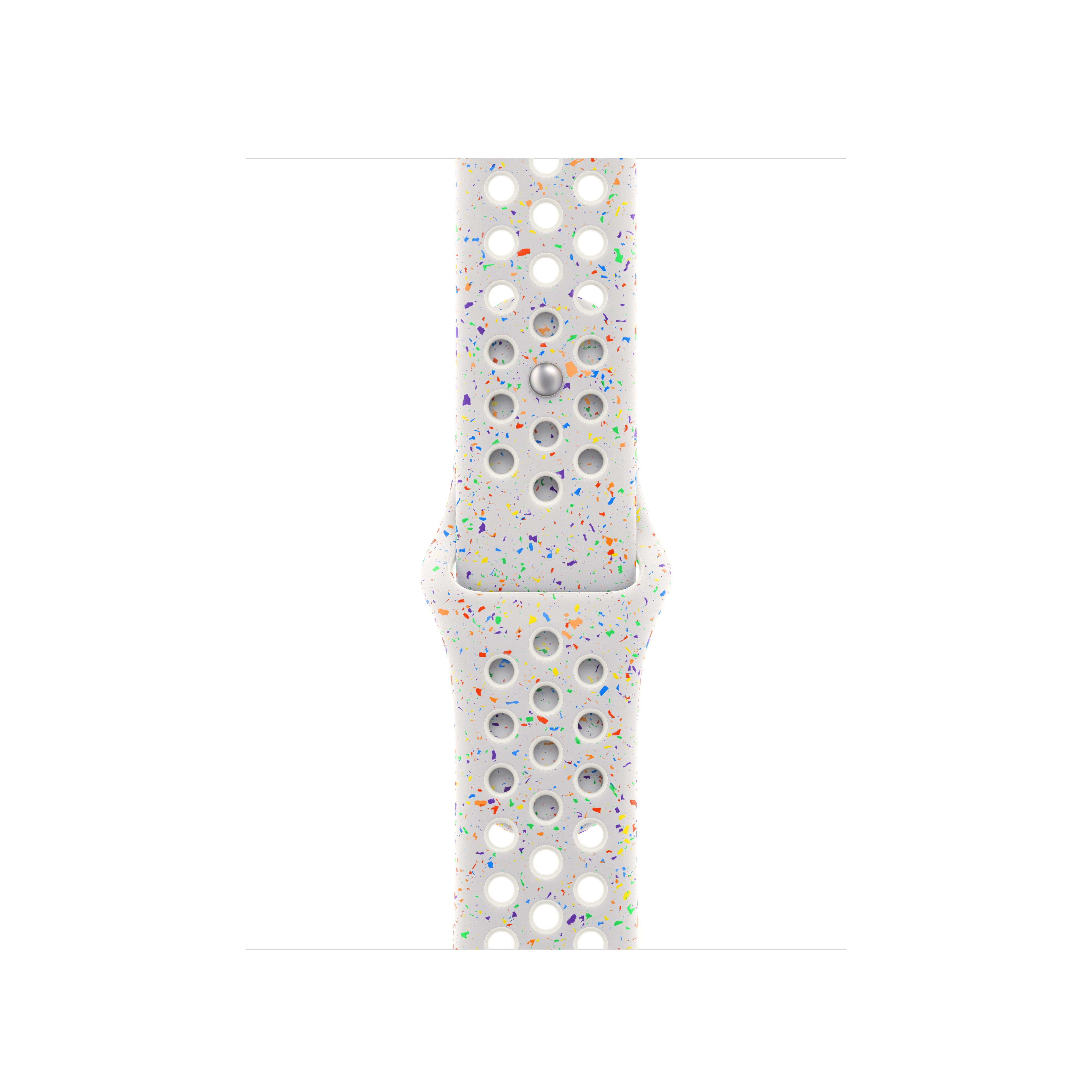 Nike 41mm Sport Band M/L platinasti
