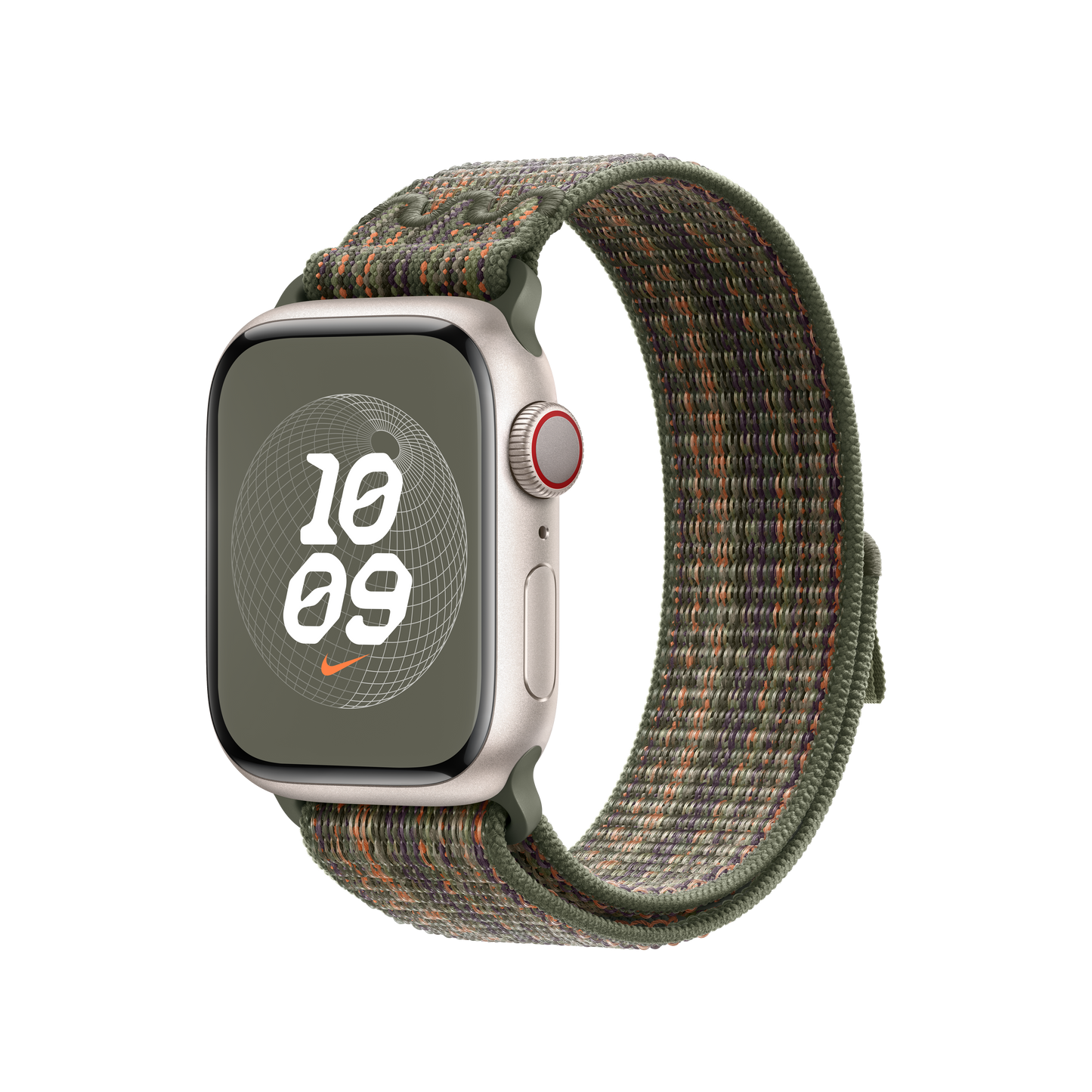 41mm Sequoia/Orange Nike Sport Loop - iSTYLE HR