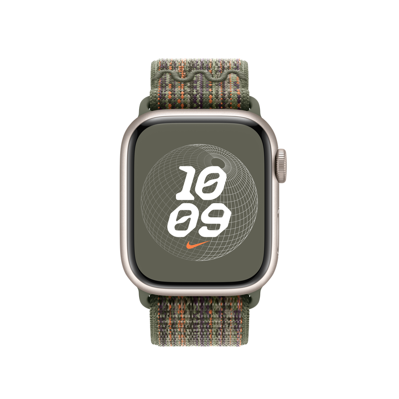 41mm Sequoia/Orange Nike Sport Loop - iSTYLE HR