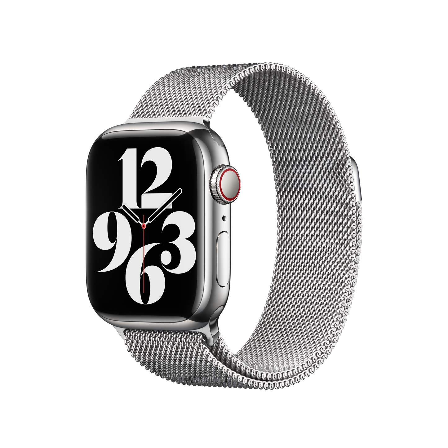 41mm Silver Milanese Loop - iSTYLE HR