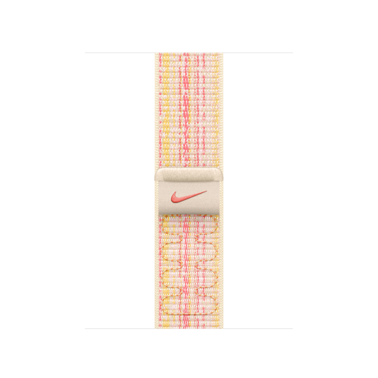 41mm Starlight/Pink Nike Sport Loop - iSTYLE HR