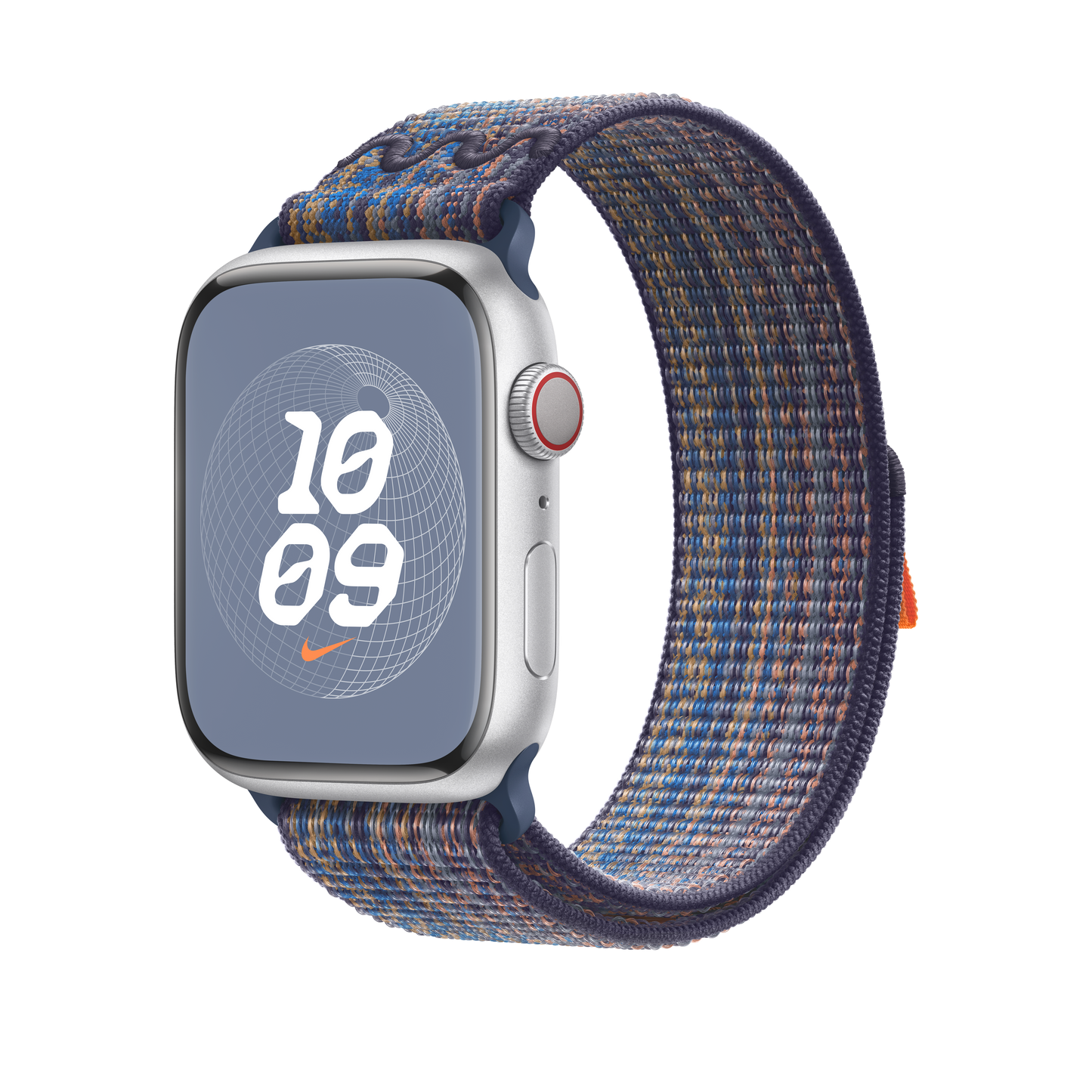 45mm Game Royal/Orange Nike Sport Loop - iSTYLE HR