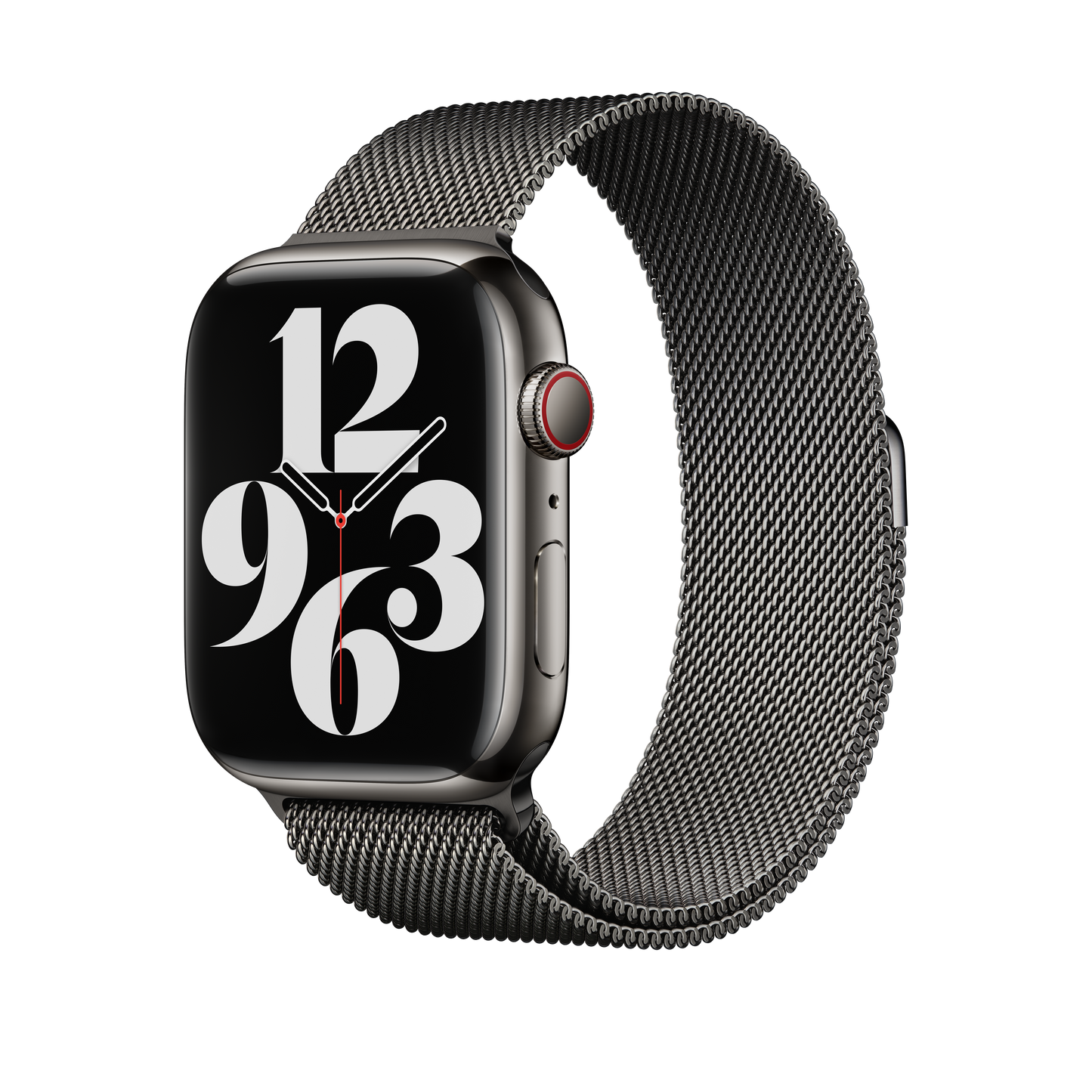 45mm Graphite Milanese Loop - iSTYLE HR