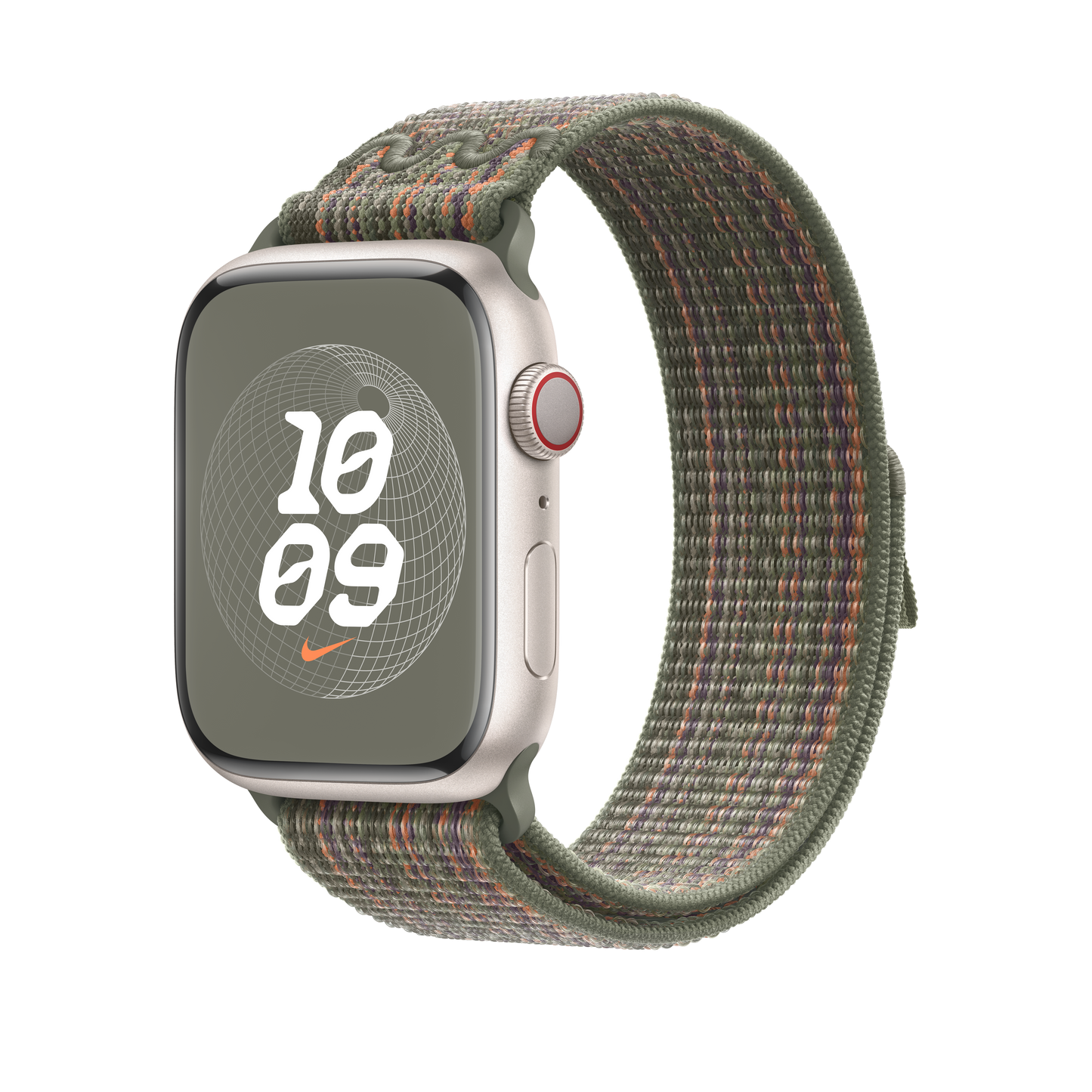 45mm Sequoia/Orange Nike Sport Loop - iSTYLE HR