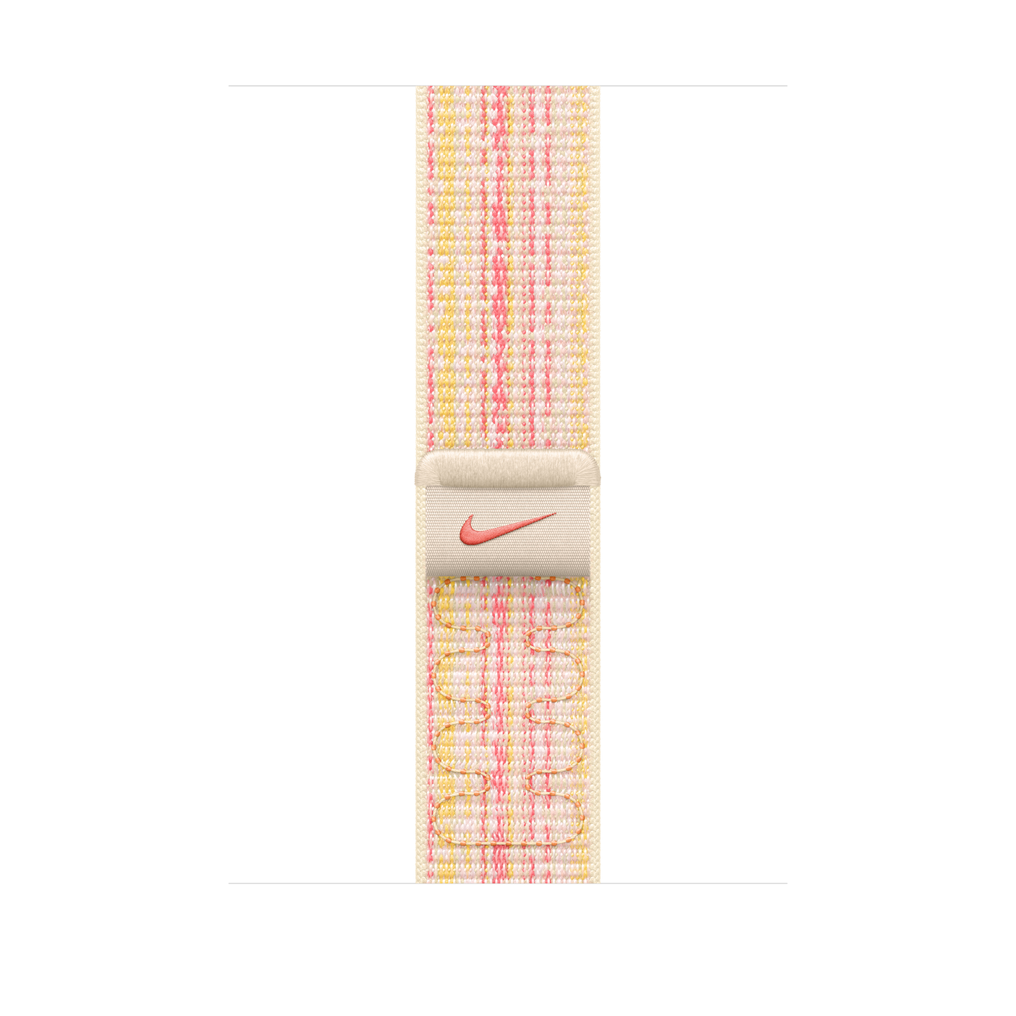 45mm Starlight/Pink Nike Sport Loop - iSTYLE HR