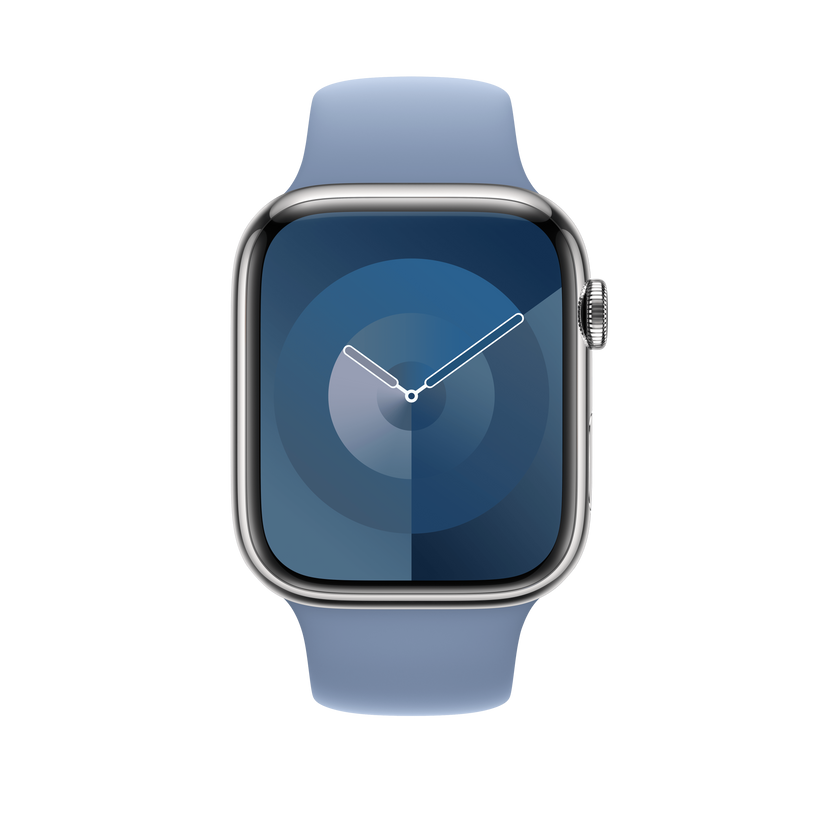 45mm Winter Blue Sport Band - S/M - iSTYLE HR