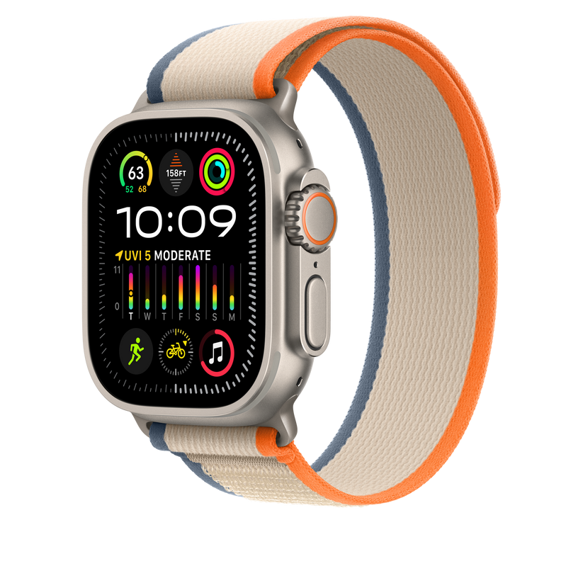 49mm Orange/Beige Trail Loop - M/L - iSTYLE HR