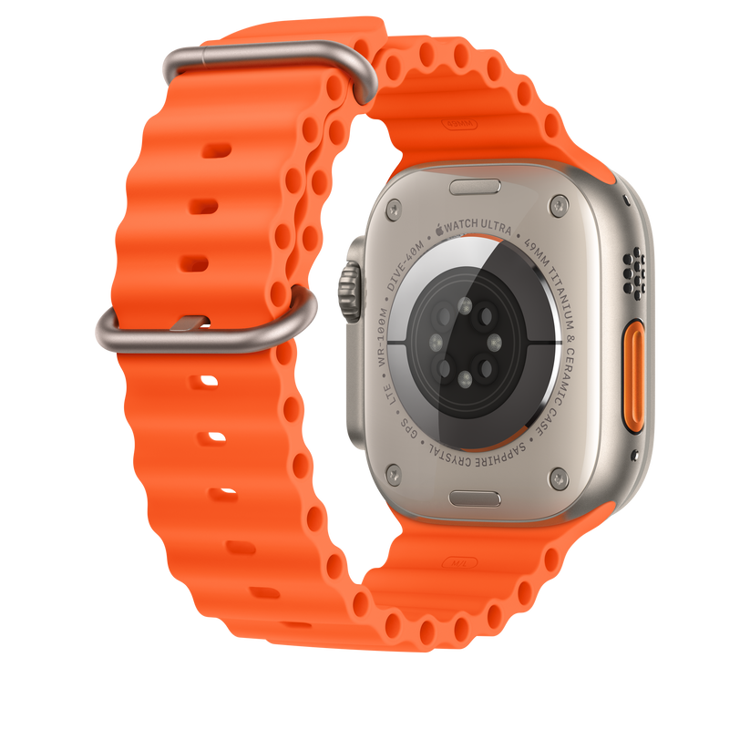 49mm Orange Ocean Band - iSTYLE HR