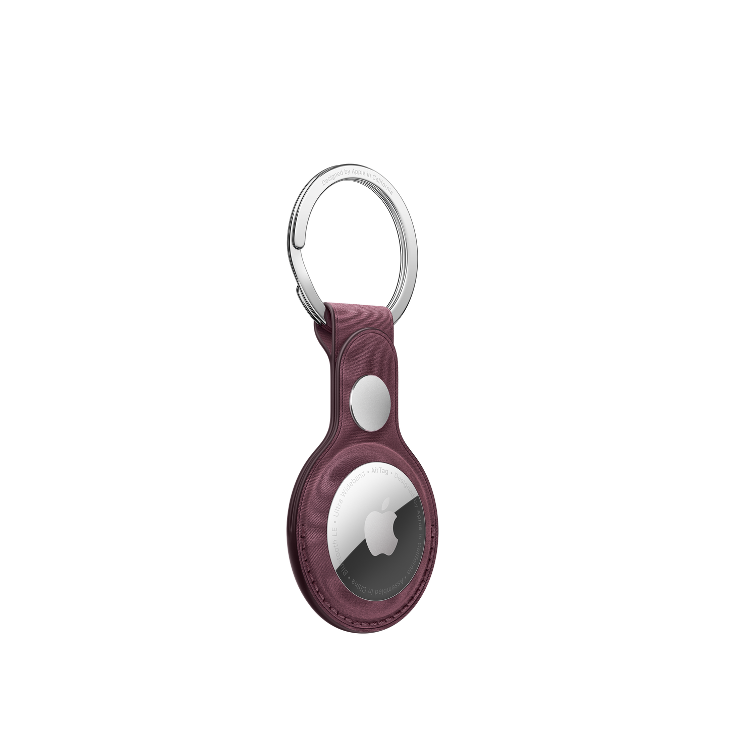 AirTag FineWoven Key Ring - Mulberry - iSTYLE HR