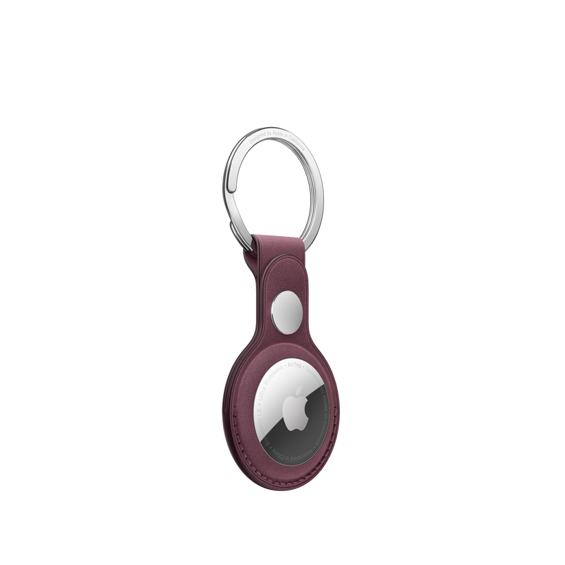 AirTag FineWoven Key Ring - Mulberry - iSTYLE HR