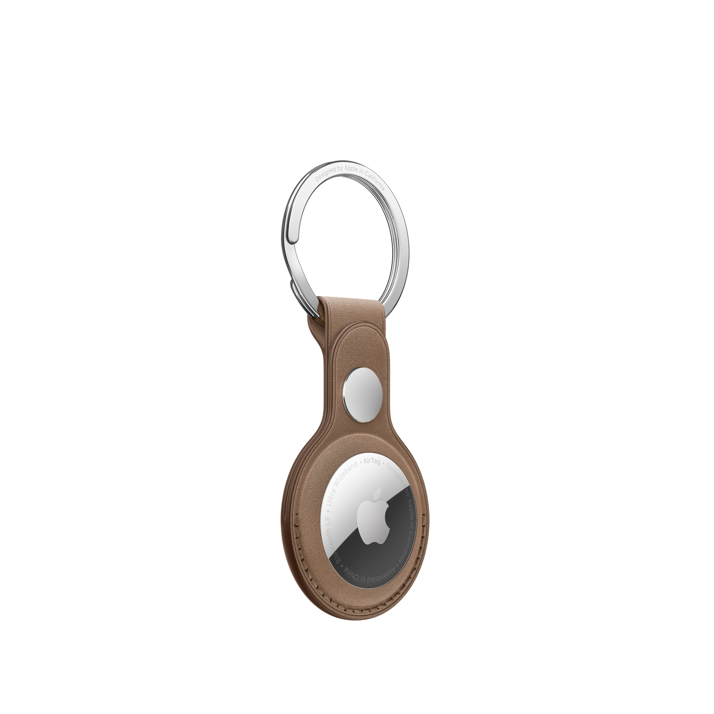 AirTag FineWoven Key Ring - Taupe - iSTYLE HR