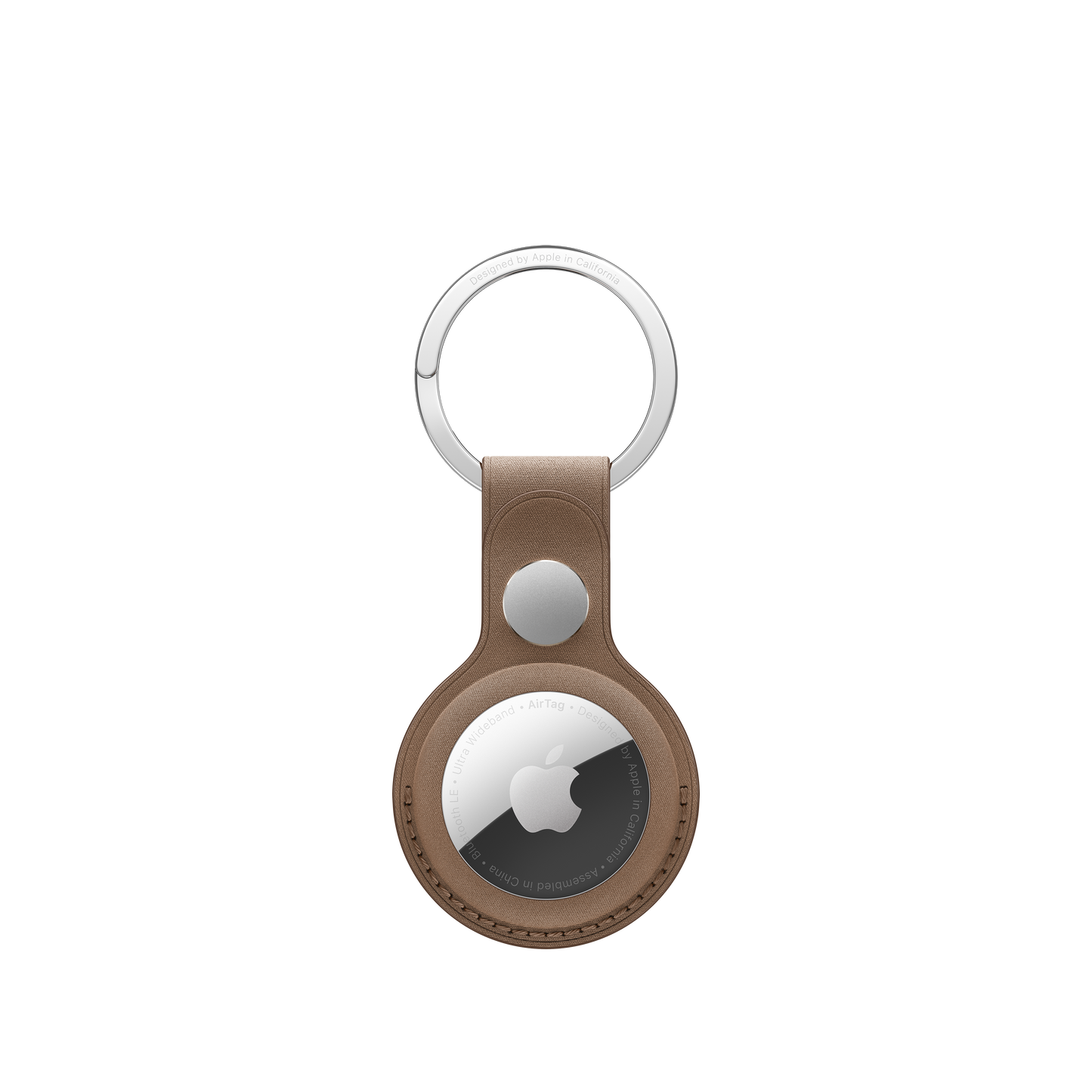 AirTag FineWoven Key Ring - Taupe - iSTYLE HR